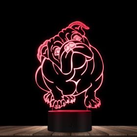 Dog LED Acrylic Small Night Light