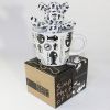 SYNC - [Fish Bones] Stuffed Bear Mug (3.3 inch height)