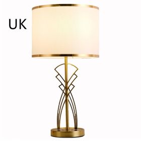 Creative Modern Living Room Bedroom Dimming Table Lamp (Option: 8077bedside table lamp-UK)