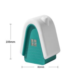 Polar Species Igloo Night Light Baby Feeding (Option: Blue-USB)