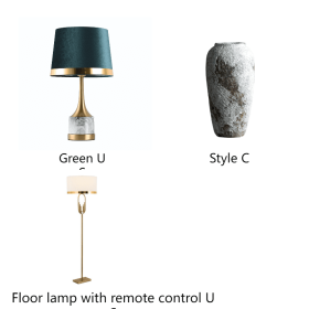 Modern Luxury Bedside Touch Table Lamp (Option: Set A-US)