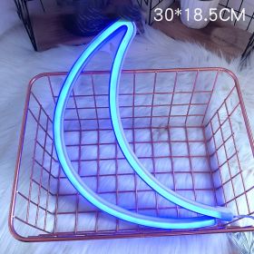 Decorative neon lights at night (Option: 20 Style)