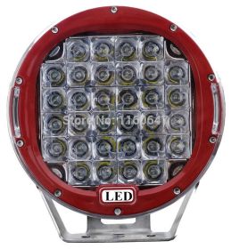 Front Spotlight Searchlight LED Fog Light Inspection Light (Color: Red)