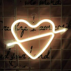 Decorative neon lights at night (Option: 18 Style)