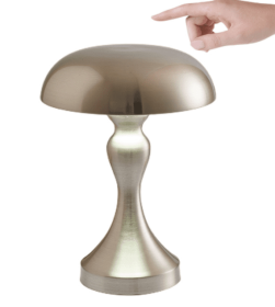 LED Charging Decorative Desk Lamp (Option: Silver-Charging touch tricolor)