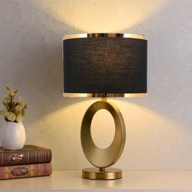 Creative And Simple Modern Decorative Table Lamp (Option: Black Double Gold-US)