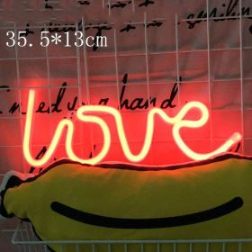 Decorative neon lights at night (Option: 24 Style)