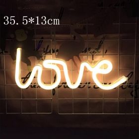 Decorative neon lights at night (Option: 23 Style)