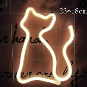 Decorative neon lights at night (Option: 30 Style)