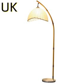 Study Bedroom Bed Bamboo Floor Lamp (Option: Bamboo ecru-UK)