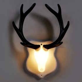 Lucky Deer Head Night Light (Option: 6Style)