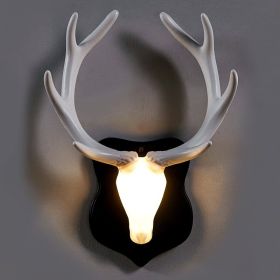 Lucky Deer Head Night Light (Option: 4Style)