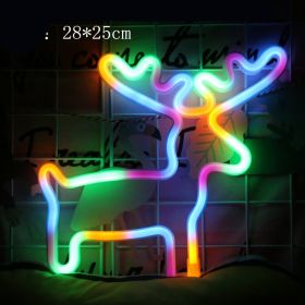 Decorative neon lights at night (Option: 22 Style)