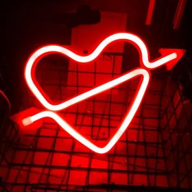 Decorative neon lights at night (Option: 12 Style)