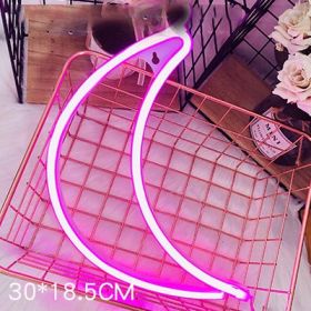 Decorative neon lights at night (Option: 17 Style)