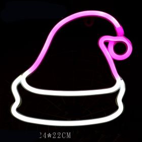Decorative neon lights at night (Option: 4 Style)