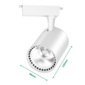 LED track spotlight (Option: Cross interface-White-0)