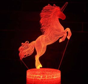 3D Creative  Series Night Light (Option: A-Crack-4)