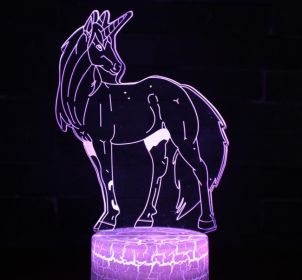 3D Creative  Series Night Light (Option: B-White-1)