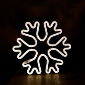Decorative neon lights at night (Option: 2 Style)