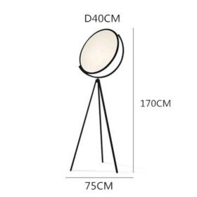 Nordic Post-modern Simple Living Room Bedroom Decoration Tripod Floor Lamp (Option: Small 25W-US)