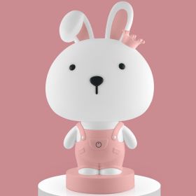 3-speed Touch Dimming USB Night Light (Option: Rabbit desk lamppink-18x15x32.5 cm)
