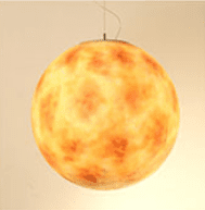 Nordic Industrial Style Moon Lamp Chandelier (Option: Sun-20cm)