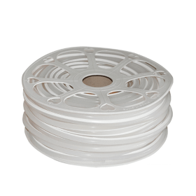 Split Neon Band Pure  Flexible Silicone (Option: White-8mmx50m)