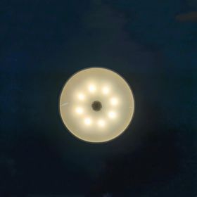 Human Inductive Intelligent Magnetic Night Light (Option: White-Warm light)