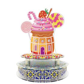 Handmade Point Diamond Halloween Easter Decoration Music Box Diy Diamond Painting (Option: YYH03)