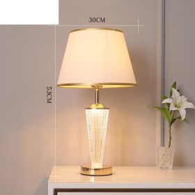 Post Modern Light Luxury Simple Decoration Household Table Lamp (Option: SZTD16 Large-Button switch-220V US)
