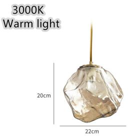 Minimalist Art Ice Cube Restaurant Chandelier Personality Creative (Option: 9 Style)
