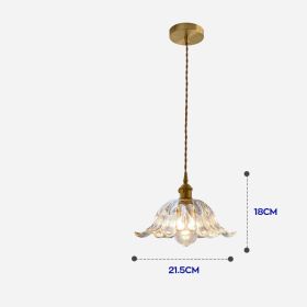 Luxury Lamp All Copper Chandelier Table Bedside Bedroom (Option: 9257C)