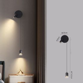 Living Room Sofa Background Wall With Spotlights (Option: Style14)