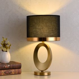 Creative And Simple Modern Decorative Table Lamp (Option: Black single gold-US)
