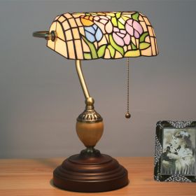 Retro Bank Nostalgic Creative Desk Lamp (Option: Tulip Bank Light-US)