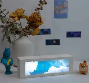 The Sky Clouds Small Night Lights (Option: Touch three gear adjustment-D)
