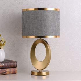 Creative And Simple Modern Decorative Table Lamp (Option: Grey Double Gold-EU)