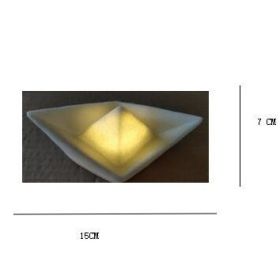 Home Scandinavian Ins Style Cute Conch Sleep Night Light (Option: Paper boat lights)