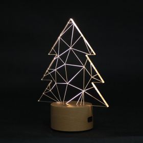 Beech Creativity 3D Nightlight Corporation (Option: Christmas tree-2W)