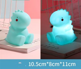 Cartoon Ins Tyrannosaurus Night Light (Option: 4.5w-Blue)
