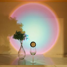 New Pat Nightlight Cabinet Lights Sunset Lights (Option: Rainbow-1W)