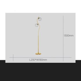 Modern Creative Scandinavian Living Room Sofa Side Standing Table Lamp (Option: Style1-14W)