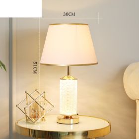 Post Modern Light Luxury Simple Decoration Household Table Lamp (Option: SZTD07A1-Button switch-220V US)