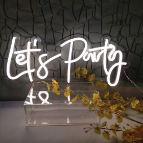 LED Decoration Neon Lamp In Bedroom (Option: LetS Party)