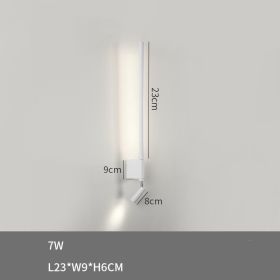 Living Room Sofa Background Wall With Spotlights (Option: Style21)