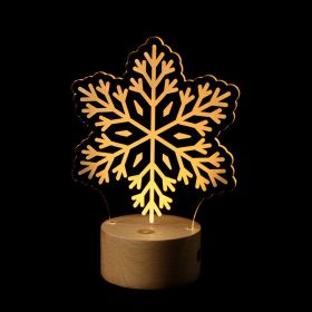 Beech Creativity 3D Nightlight Corporation (Option: Snowflake-2W)