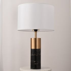 Postmodern Decorative Luxury Marble Table Lamp (Option: Silver Dragon Marble-US)