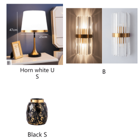 Bedroom Creative Simple Touch Night Light Table Lamp (Option: Set A-US)