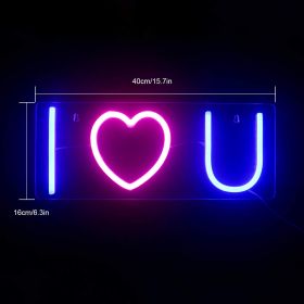 Decorative neon lights at night (Option: 38Style)